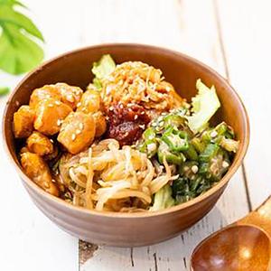 【癖になる】たっぷり野菜+タッカルビビビンバ