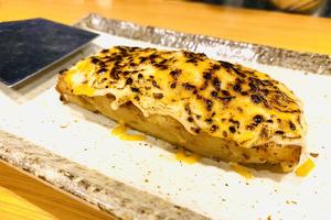 ハッシュポテト炙りチーズ