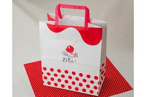 りんごのおもいオリジナル紙袋 1枚