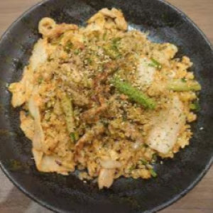 豚バラ肉のキムチチャーハン