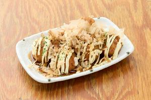 揚げたこ焼き