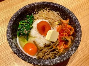 明太バター石焼ビビンバ