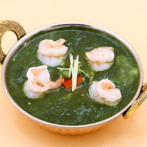 サグ海老 Saag Shrimp