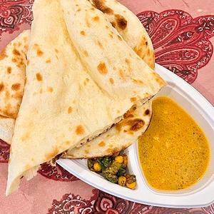キーマカレー＆ナン/Keema Curry ＆ Naan