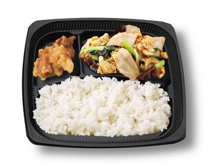 豚肉とキクラゲの玉子炒め弁当