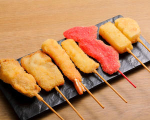 山の猿 串カツ盛り合わせ(7本)
