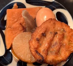 おでん盛合せ(野菜天)