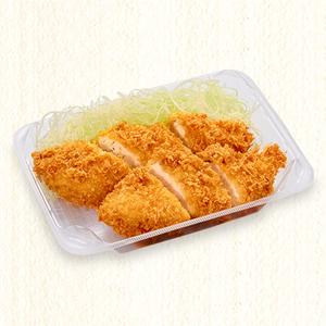 かつ庵 国産ささみかつ弁当 ※ごはん無し Chicken Tender Cutlet & Freshly Shredded Cabbage