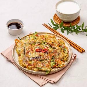 野菜たっぷりチヂミ