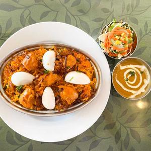 チキンビリヤニ(chicken biriyani) カレーセット