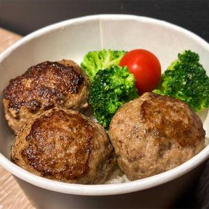 ハンバーグ丼(3個入り)・おろしポン酢