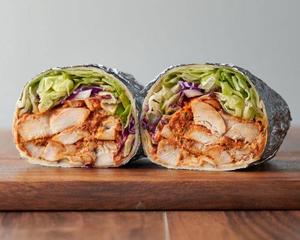 NY屋台メシ!!チキンオーバーライス サルサチキンラップ Salsa Chicken Wrap