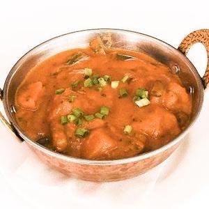 プラウンマサラカレー Prown Masal curry (ナン又ライス付きwith naan or rice)