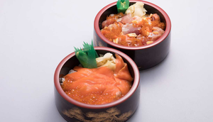 ■2個セット割■彩りばらちらし+もう一つ選べる海鮮丼 4700円→特別価格3700円