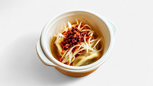 追いネギ香る旨辛水餃子