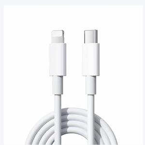 USB Type-C to Lightning データケーブル、ホワイト、長さ 2m、データの充電と送信が可能