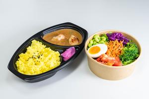 チトワンの情熱カレー＆サラダ