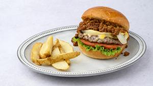 【特別値引き実施中】スパイシーチリミートバーガーコールスローセット