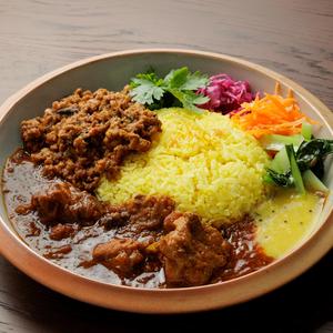 カレー3種盛り