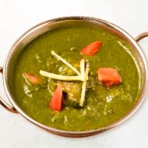 マトンほうれん草カレー mutton spinach curry