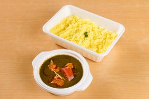 サグチキンセット - Saag Chicken Set