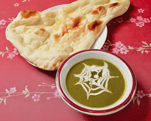 ほうれん草 チキンカレーセット