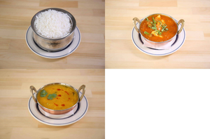 2 カレー・ライスセット/2 curry Rice Set