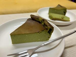 豆腐と米粉のベイクドチーズケーキ(抹茶)