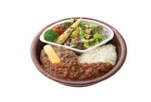 タコライス風ハンバーグディッシュ