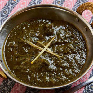 Pork sag ポークとほうれん草カレー