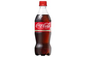 肉屋のハンバーグとガーリックライス コカ・コーラ 500ml Coca Cola