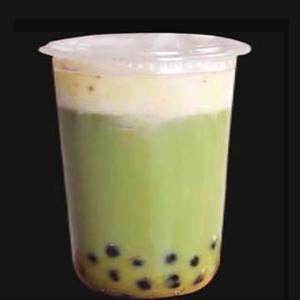 タピオカ抹茶ミルクチーズ