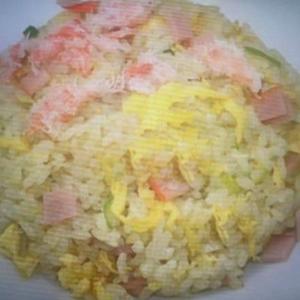 カニ炒飯
