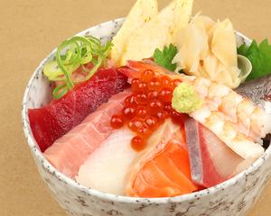 海鮮ネタ「9種」丼