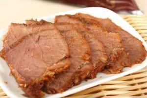 味付け牛肉