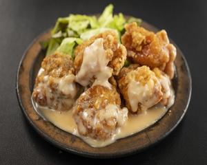 門外不出のソース和え手作りからあげ(6個)Special sauce! fried chicken(6 piece)