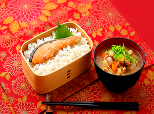 副菜なし！魚とごはんのみの弁当