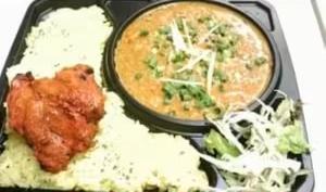 Keema with BBQ setキーマカレー弁当10人分