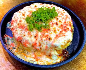 炙り明太チーズ玉焼き