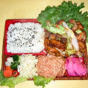 とりのうま煮炒め弁当