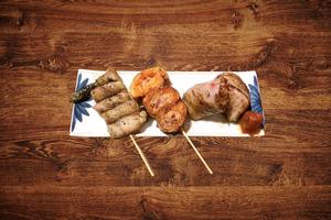 肉巻盛り3本