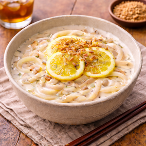 レモン香る濃厚クリームうどん(温)