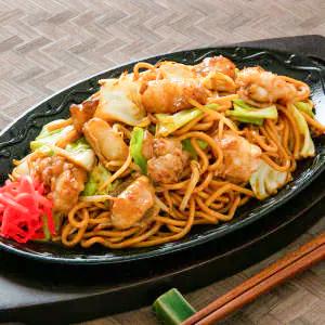 ホルモンソース焼きそば