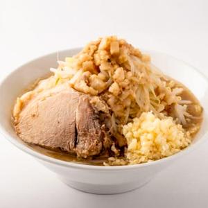 濃厚背脂 にんにく豚骨醤油【二郎ラーメン】
