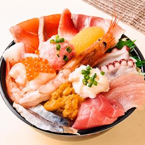 魚丼 豪華絢爛丼 (168)