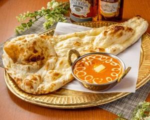 【2】タンドリーチキンバターマサラカレー＆ナン