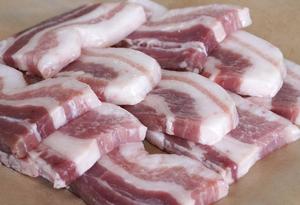 国産豚 バラ厚切 焼肉用950g-1050g