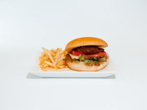 misoチーズ   Cheese burger with miso tomato sauce