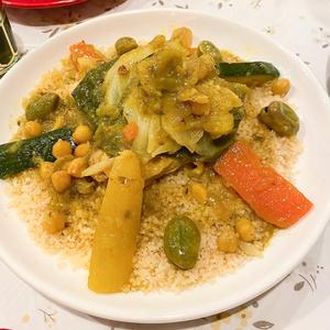 牛肉と野菜のクスクス