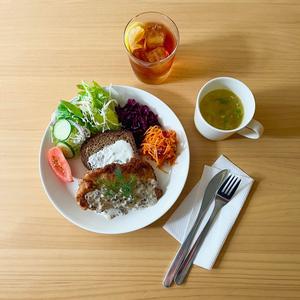 シュニッツェルのランチ